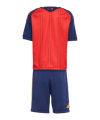 adidas Spanien Trikot Set Home WM 2026 Kids Rot - rot