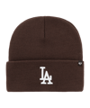 '47 Brand MLB Los Angeles Dodgers Sox Haymaker ’47 CUFF KNIT Beanie Braun - braun