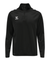 Hummel hmlCORE XK HalfZip Sweatshirt Schwarz F2001