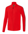 Erima Essential Team Tracktop Jacke Kids Rot Grau - rot