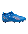 PUMA ULTRA 6 Match FG/AG Untamed Kids Blau F01