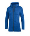 Jako Premium Basic Kapuzenjacke Damen Blau F04 - blau