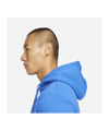 Nike Club Fleece Hoody Blau Weiss F403 - blau