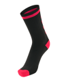 Hummel Elite Low Socken Schwarz Pink F2842