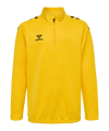 Hummel Core Xk Half Zip Poly Sweatshirt Kids Gelb F5001