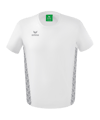 Erima Team Essential T-Shirt Weiss Grau