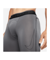 Nike Pro Short Grau Schwarz F068 - grau