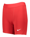 Nike Pro Strike Short Damen Rot Weiss F657