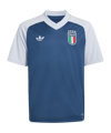 adidas FIGC Italien Prematch Trikot Away WM 2026 Kids Blau - blau