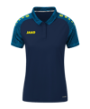 JAKO Performance Poloshirt Damen Blau Blau F908