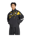 adidas Real Madrid Avengers Anthem Jacke Schwarz - schwarz