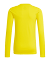 adidas Team Base Top langarm Kids Gelb - gelb