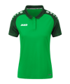 JAKO Performance Poloshirt Damen Grün Schwarz F221