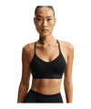 Nike Indy Light Support Sport-BH Damen Schwarz F10 - schwarz
