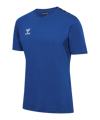 Hummel hmlAUTHENTIC CO T-Shirt Blau F7045 - blau