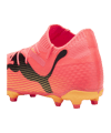 PUMA FUTURE 7 Pro FG/AG Jr Kids The Forever Faster Rosa Schwarz F03 - rosa