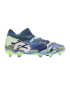 PUMA FUTURE 7 Match FG/AG Lights Out Jr Kids Grau Weiss F03 - grau