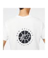 New Balance Essentials Hoops T-Shirt Weiß - weiss