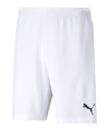PUMA teamRISE Short Weiss Schwarz F03 - weiss
