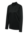 Hummel Active Pl Half Zip Sweatshirt Damen Schwarz F2001 - schwarz