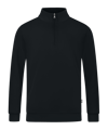 Jako Organic Ziptop Schwarz F800