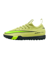 Nike Jr Air Zoom Mercurial Vapor XVI Academy TF Max Voltage Kids Gelb F300 - gelb