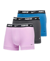 Nike Cotton Trunk Boxershort 3er Pack Rosa FGG9