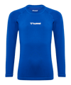 Hummel Bl Performance T-Shirt Kids Blau F7045