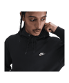 Nike Club Pullover Fleece Hoody Schwarz F010 - schwarz