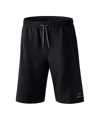 Erima Essential Sweathose Short Schwarz Kids