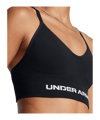 Under Armour Vanish Seamless Loose Longsleeve Sport-BH Damen Schwarz F001 - schwarz