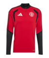 adidas Manchester United Tiro Sweatshirt Rot - rot