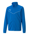 PUMA teamRISE Poly Trainingsjacke Kids Blau F02