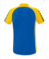 Erima SIX WINGS Poloshirt Blau Gelb - blau