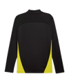 PUMA BVB Dortmund 1/4 Zip Sweatshirt mit Sponsor Schwarz F02 - schwarz
