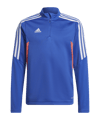 adidas Condivo Pred HalfZip Sweatshirt Kids Blau - blau
