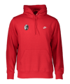 Nike SC Freiburg Club Hoody Rot F657 - rot