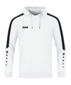 JAKO Power Hoody Kids Weiss Schwarz F000 - weiss