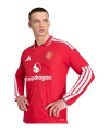 adidas Manchester United Authentic Trikot Langarm Home 2026/2027 Rot - rot