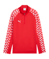 PUMA teamLIGA26 Training 1/4 Zip Top Kids Rot F01