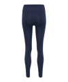 Hummel hmlTIF Seamless HW Leggings Damen F1009 - blau