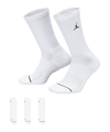 Jordan Everyday Crew Socken 3er Pack Weiss F100