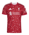 adidas FC Liverpool Authentic Trikot Home 2026/2027 Rot - rot