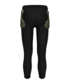 Reusch Padded Eco 3/4 Tight Schwarz Grün F7050 - schwarz