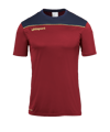 Uhlsport Offense 23 Poly T-Shirt Blau F13 - rot