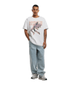 Mister Tee Look Oversized T-Shirt Grün - gruen