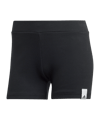 adidas Lounge Rib Bootys Short Damen Schwarz - schwarz