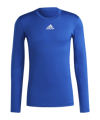 adidas Techfit Warm Sweatshirt Blau - blau