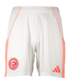 adidas Fortuna Düsseldorf Short Auswärts 2025/2026 Weiß - weiss
