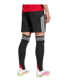adidas Manchester United Short Home 2025/2026 Kids Schwarz - schwarz